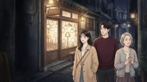 照明店の客人たち
